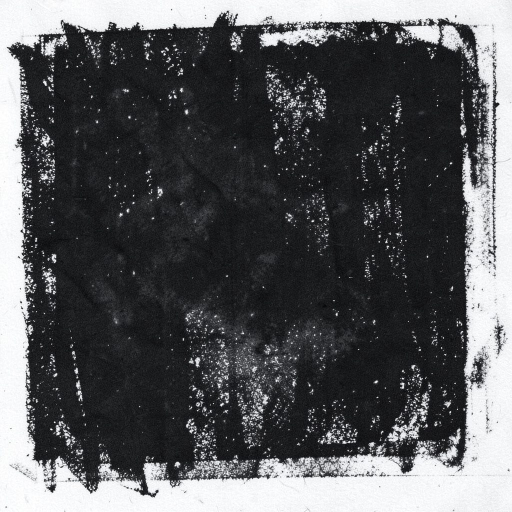 A bold charcoal drawing of a sleek cylindrical vape device on a muted slate background, conveying a moody, premium feel